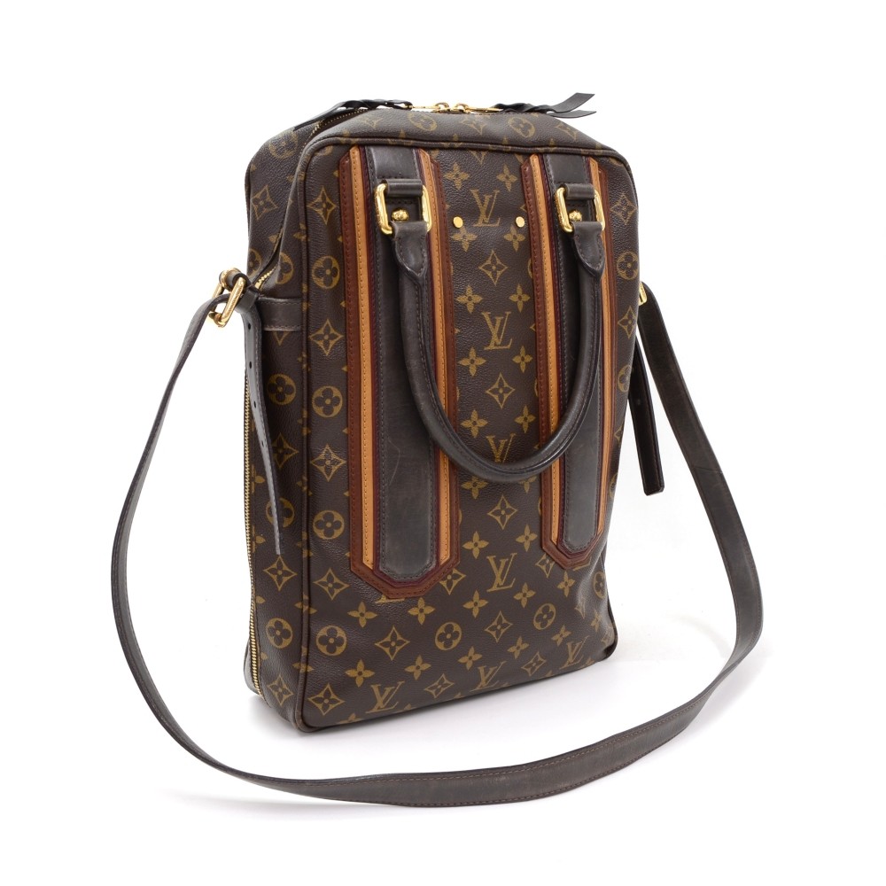 PRELOVED Louis Vuitton Bequia Porte-Document Handbag AR2087 071223