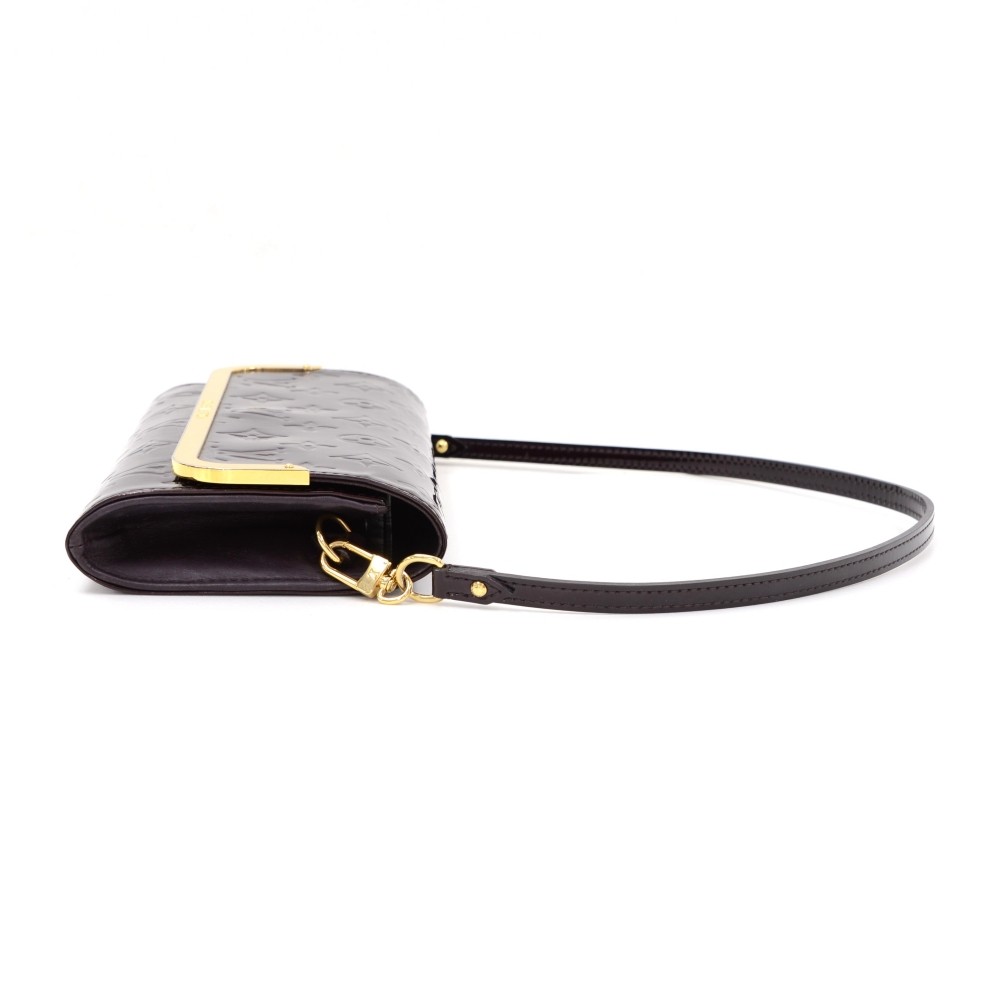 Rossmore patent leather handbag Louis Vuitton Purple in Patent leather -  31132540