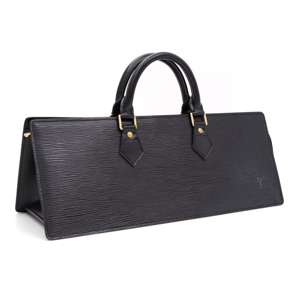 Louis Vuitton Vintage Black Epi Leather Sac Tricot Triangle Bag For Sale at  1stDibs  louis vuitton sac tricot, louis vuitton triangle bag, sacoche  vintage louis vuitton