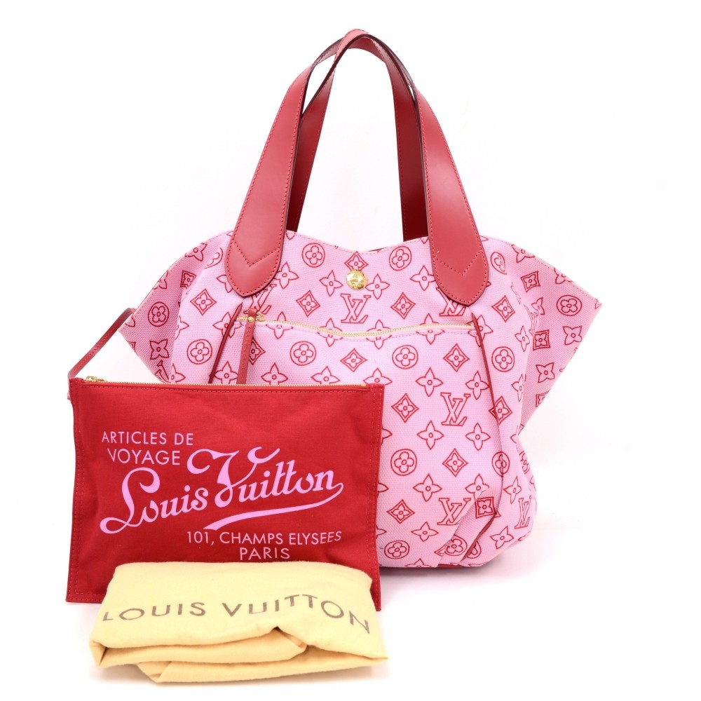 LOUIS VUITTON M95984 Beach Line Cabas Ipanema PM Tote Bag Rose Pink Used  230401T
