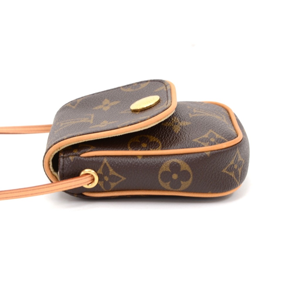 Auth Louis Vuitton Monogram Mini Pochette Cancun Shoulder Bag M95313 Used  F/S