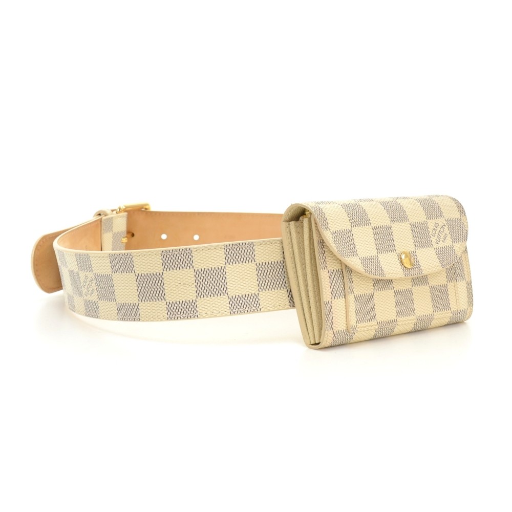 Louis Vuitton Saint Tulle Pochette Duo Waist bag belt Monogram