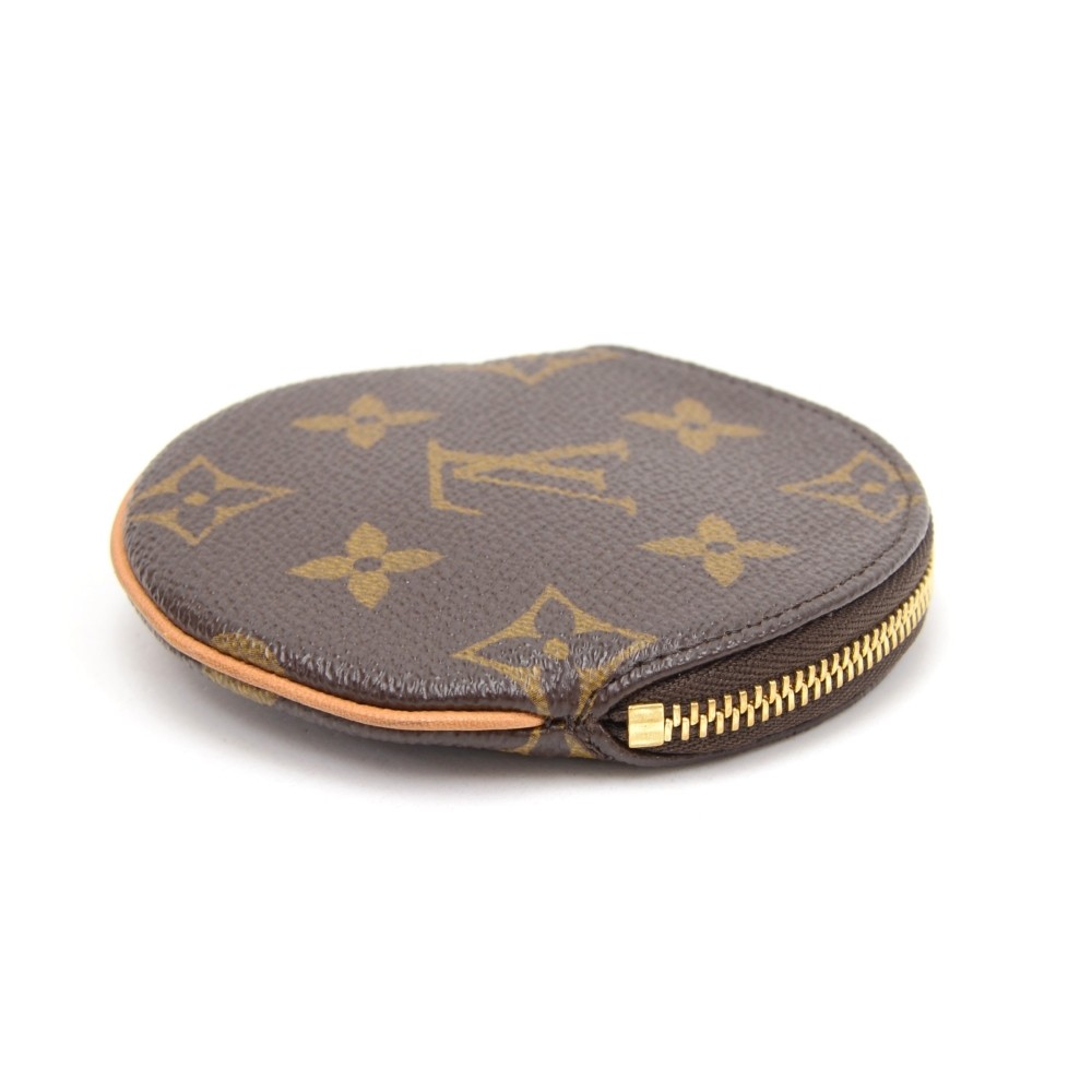 Brown Louis Vuitton Monogram Cerises Porte-Monnaie Round Coin Purse –  Designer Revival
