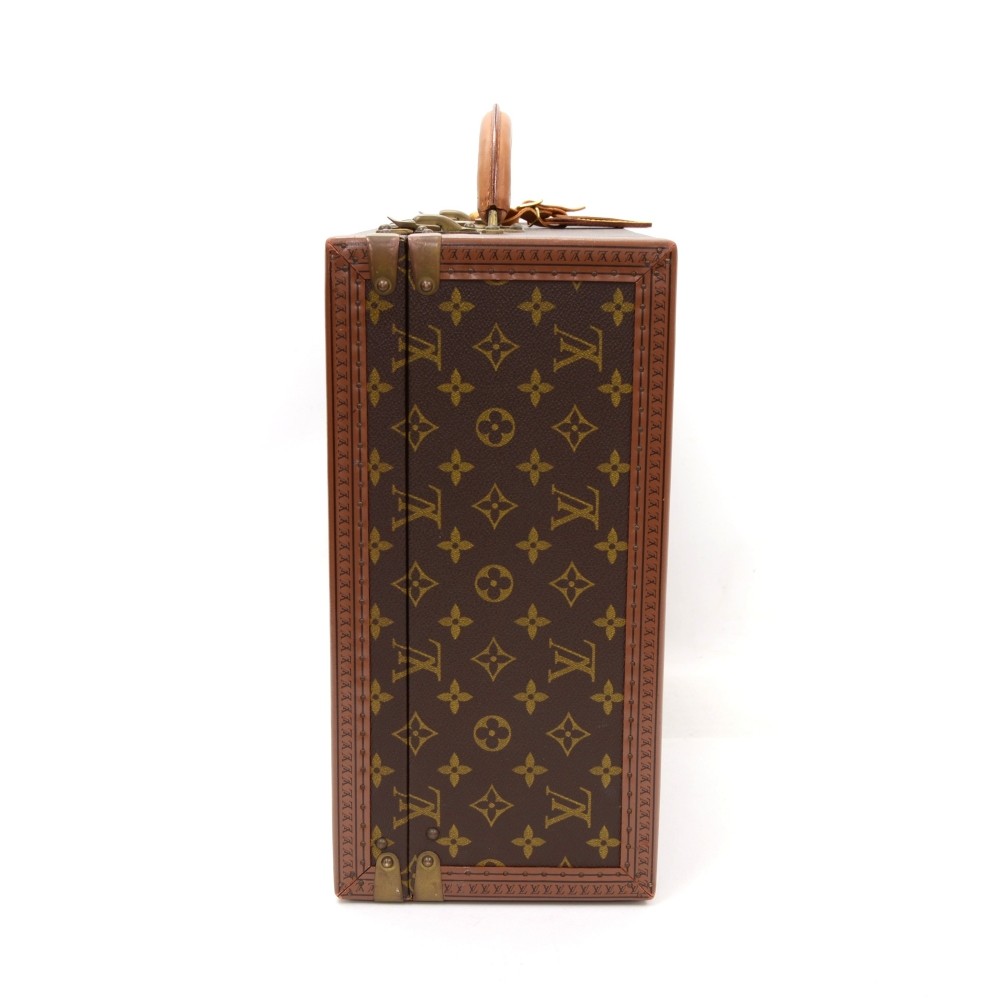 Louis Vuitton Monogram Super President Suitcase Business Bag Trunk Vin –  Timeless Vintage Company