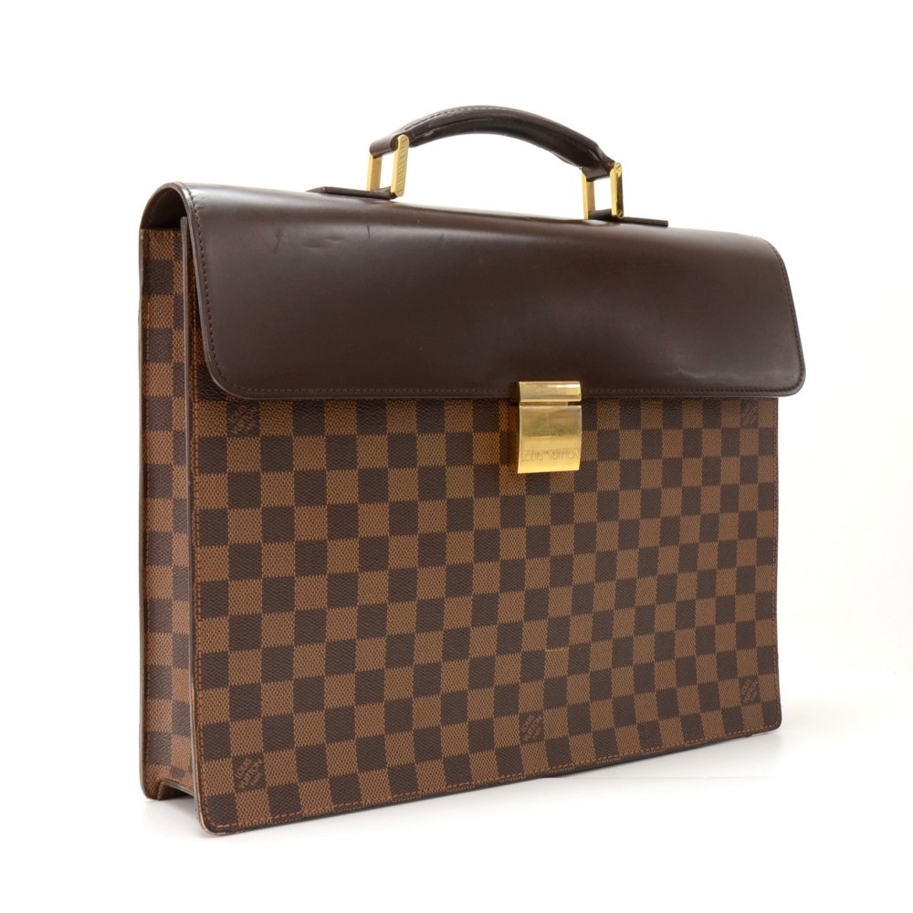 Louis Vuitton Vintage Damier Ebene Altona Briefcase