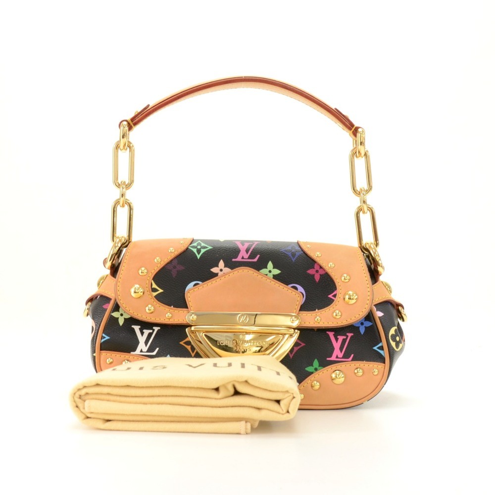 Marilyn cloth handbag Louis Vuitton Multicolour in Cloth - 29496522