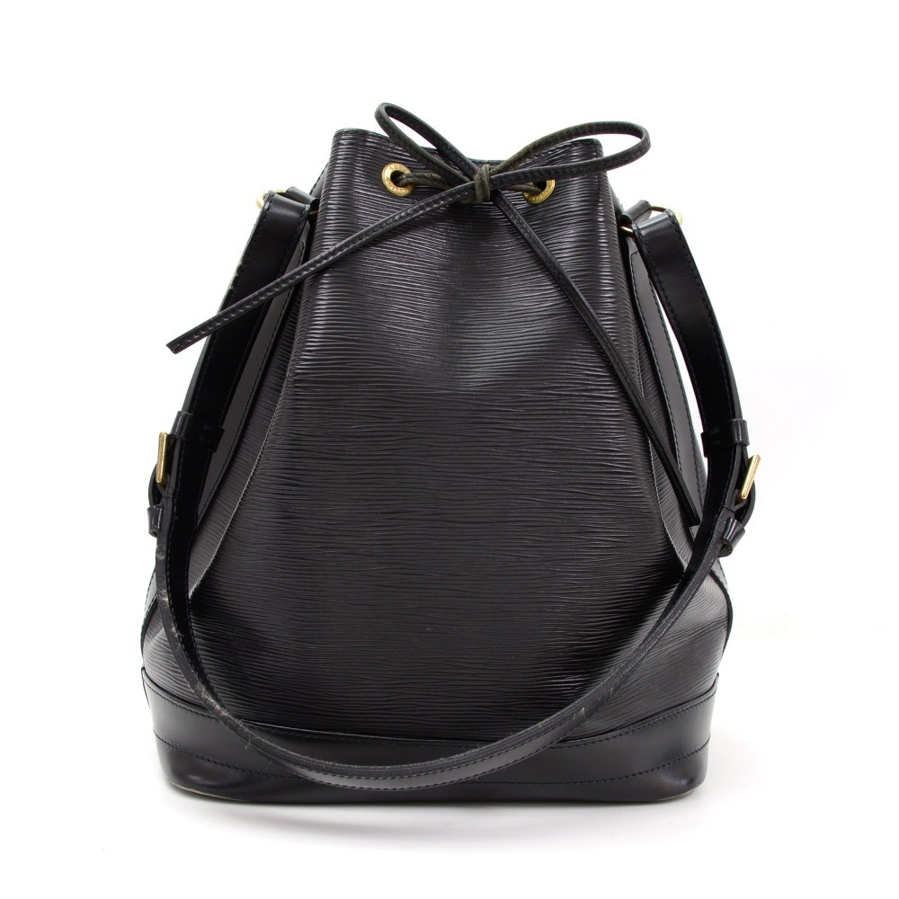 LOUIS VUITTON Shoulder Bag M44002 Noe Epi Leather Black Women Used –