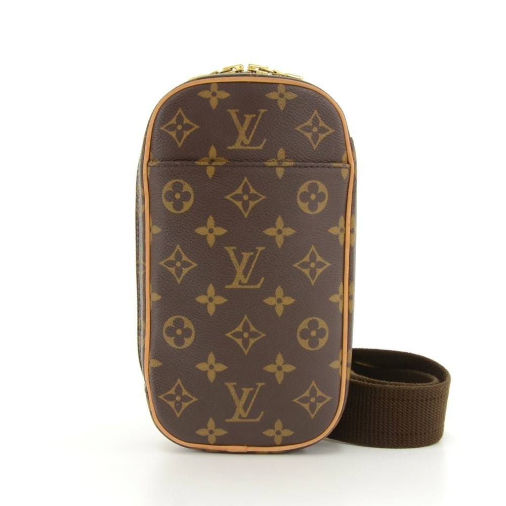 Vintage Louis Vuitton Pochette Gange Monogram Crossbody Shoulder