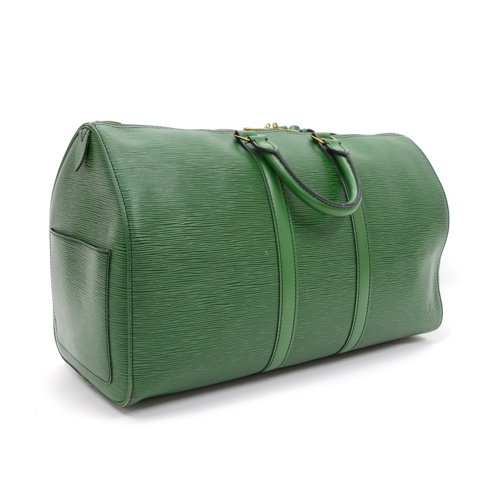 Louis Vuitton Vintage Epi Leather Keepall 45 Duffle Bag (SHF-22789) – LuxeDH
