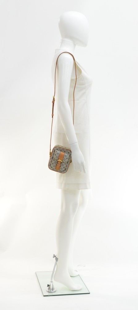 Louis Vuitton Mini Lin Juliette PM - Blue Crossbody Bags, Handbags