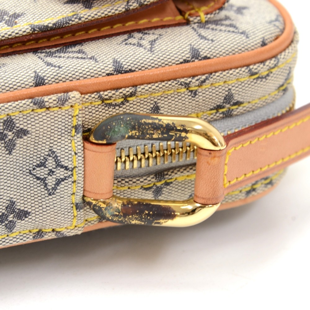 Louis Vuitton Mini Lin Juliette PM - Blue Crossbody Bags, Handbags