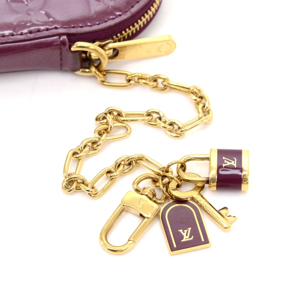 Louis Vuitton 2008 Porte Monnaie Coeur Coin Wallet Vernis Purple M9356 –  AMORE Vintage Tokyo