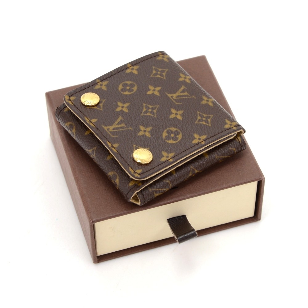 Louis Vuitton Monogram Mini Folding Jewelry Travel Case