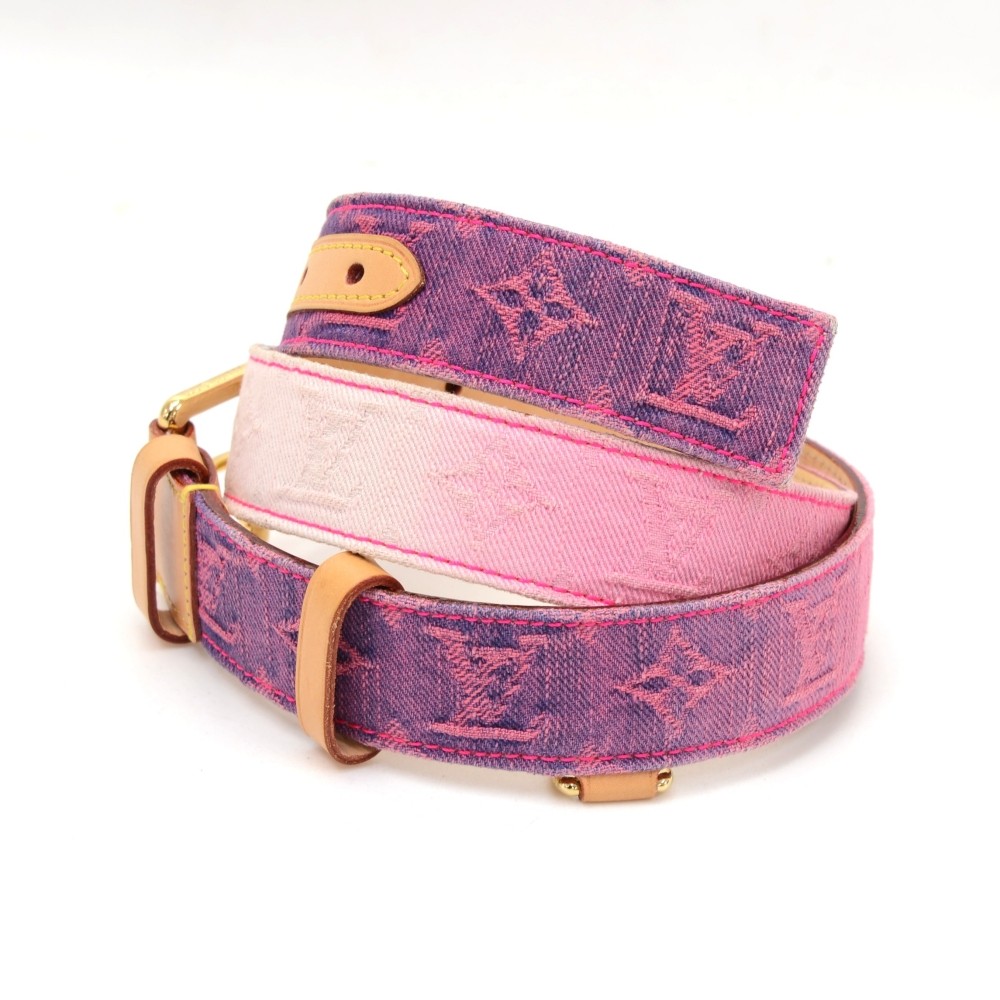 Belt Louis Vuitton Pink size Not specified International in Not specified -  26168227