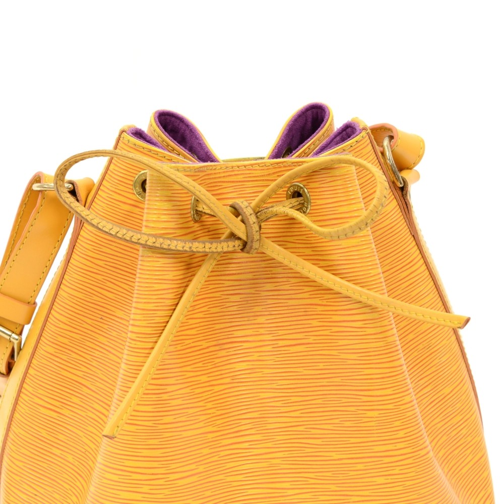 Louis Vuitton Vintage Yellow Epi Petit Noe – Season 2 Consign