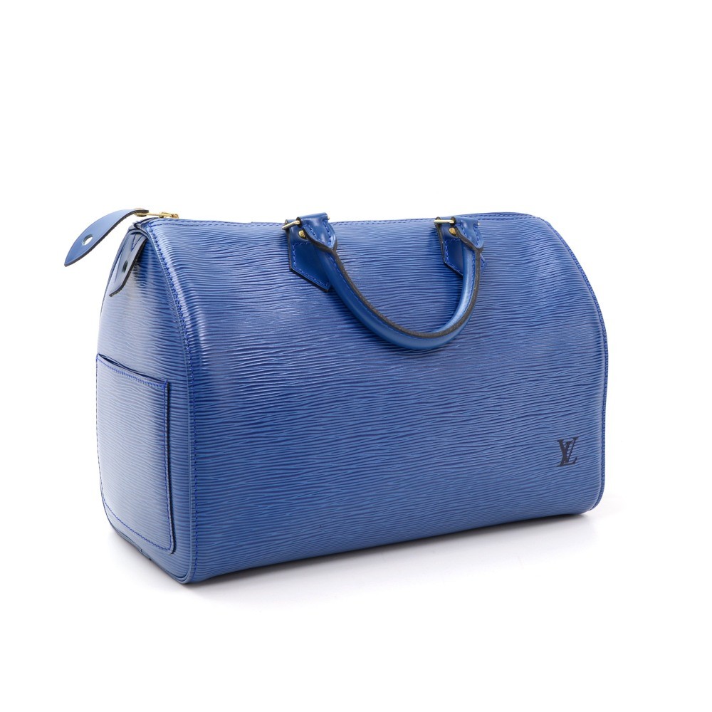 Louis Vuitton Epi Speedy 30 Toledo Blue – Timeless Vintage Company