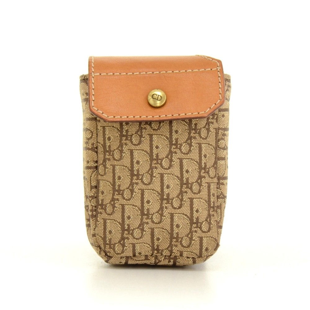 Columbus fabric handbag Dior Brown in Cloth - 35396677