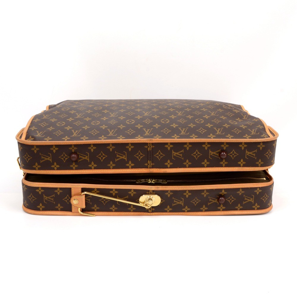 Louis Vuitton Garment Cover Portable Cabin Monogram with Strap 872888 Brown  Coated Canvas Weekend/Travel Bag, Louis Vuitton