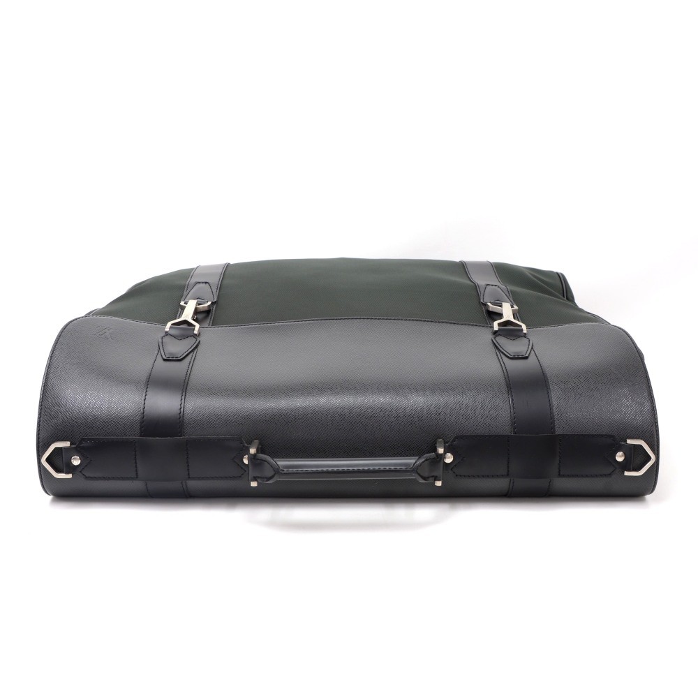 Louis Vuitton Taiga Gibeciere Garment Bag - Green Luggage and