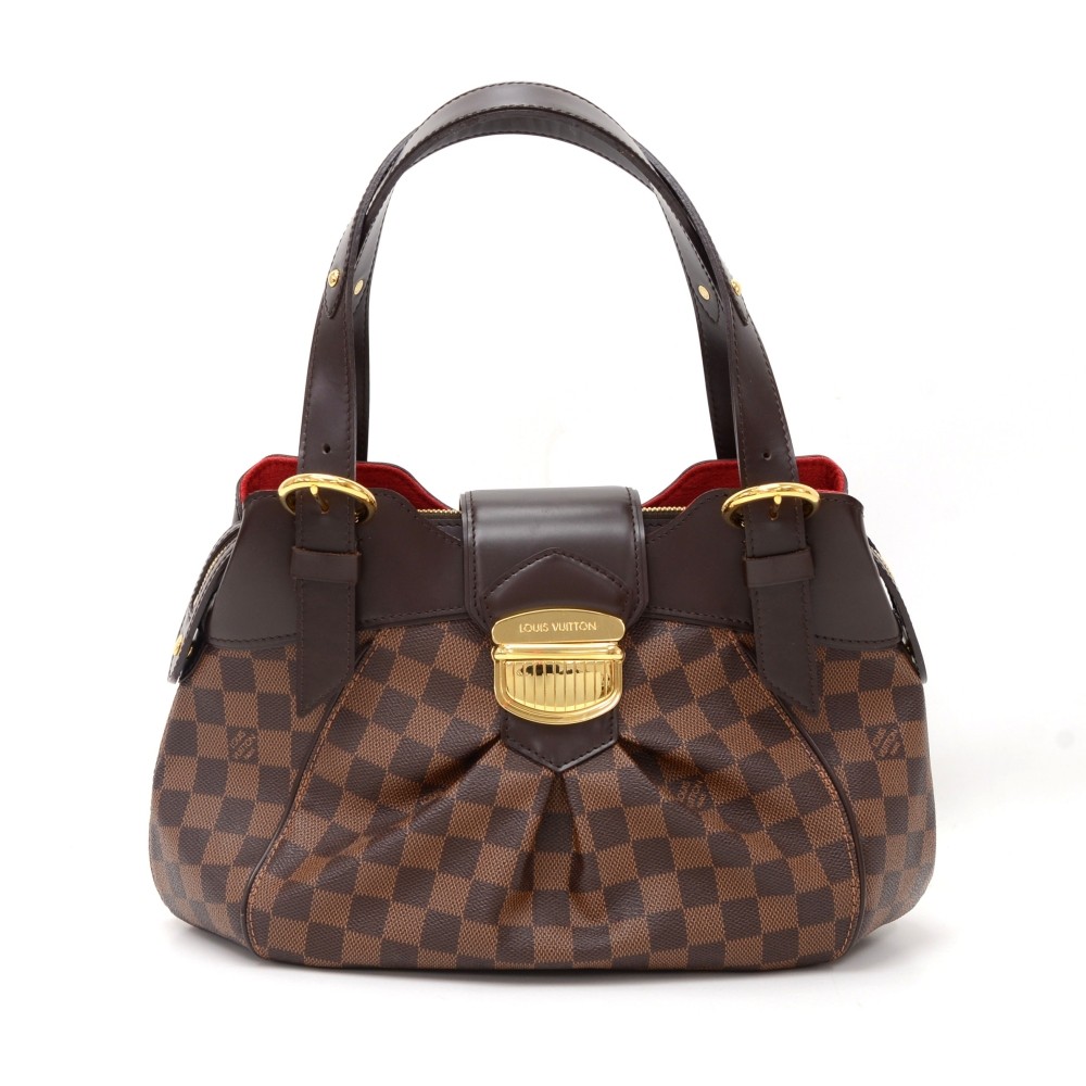 Louis Vuitton Sistina Shoulder Bag PM Brown Canvas for sale online