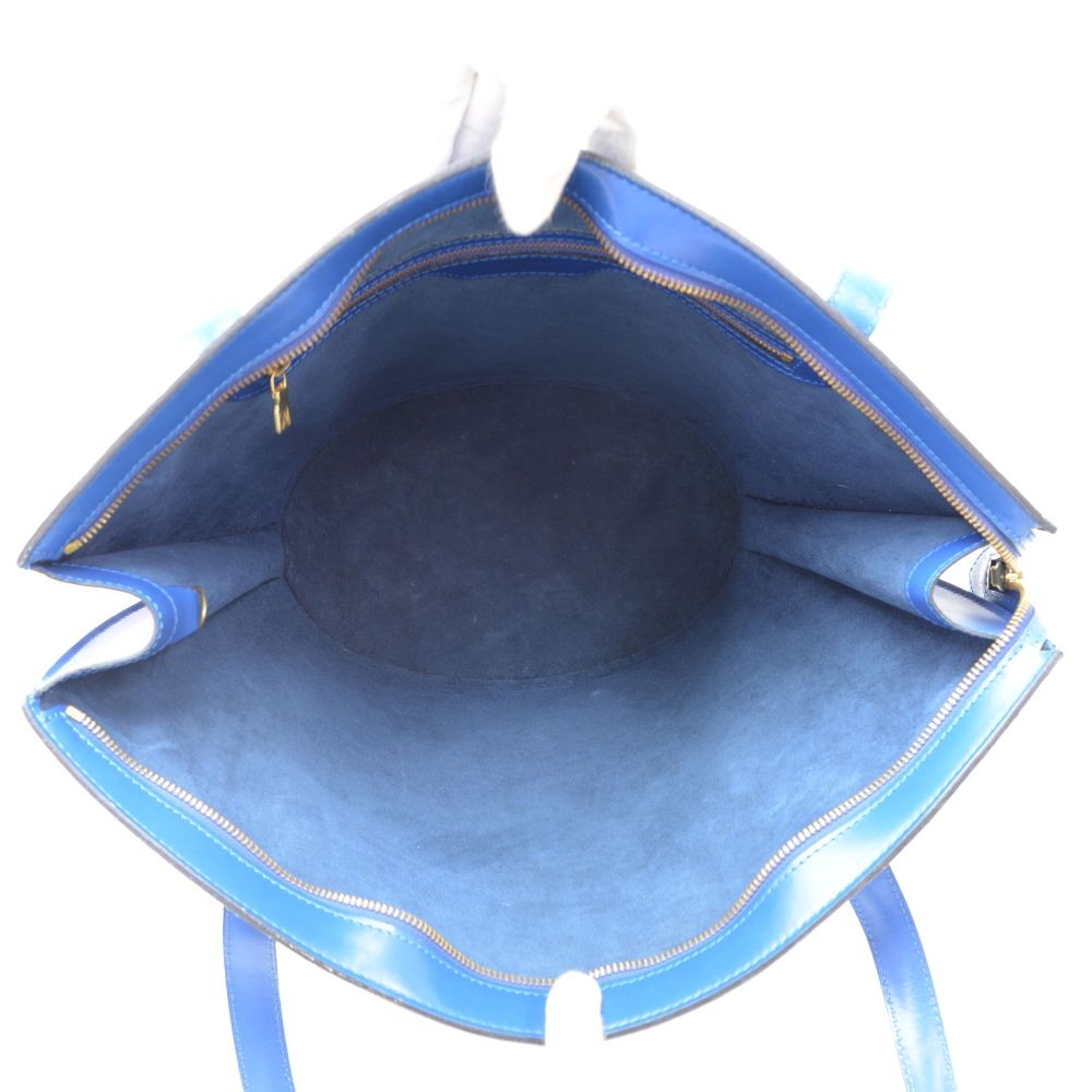 ✨LOUIS VUITTON✨ - Saint Jacques GM Tote Bag - Blue Epi Leather Exterio