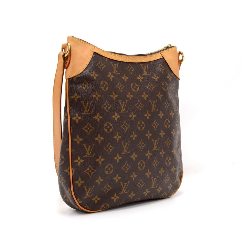 Louis Vuitton Pre-Owned Brown Monogram Odeon MM Canvas