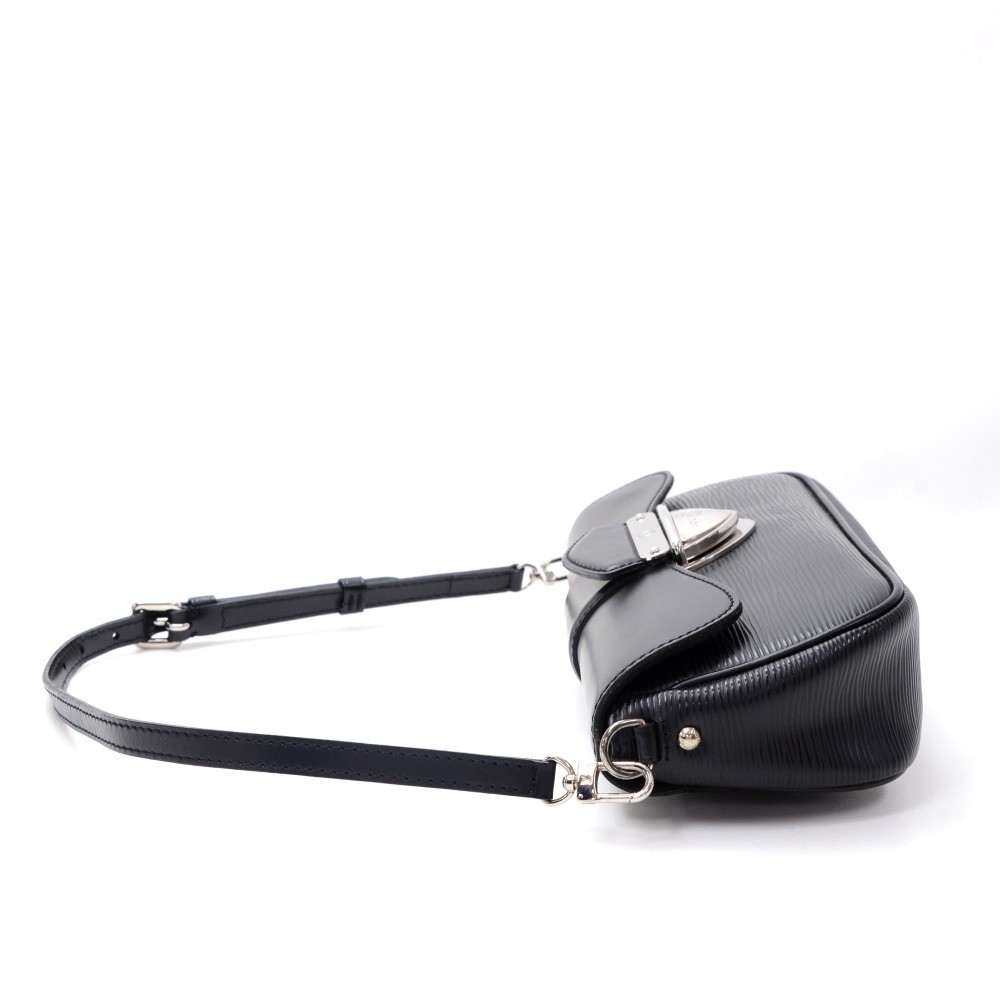 Louis Vuitton Vintage - Epi Pochette Montaigne Bag - Black - Leather and Epi  Leather Handbag - Luxury High Quality - Avvenice