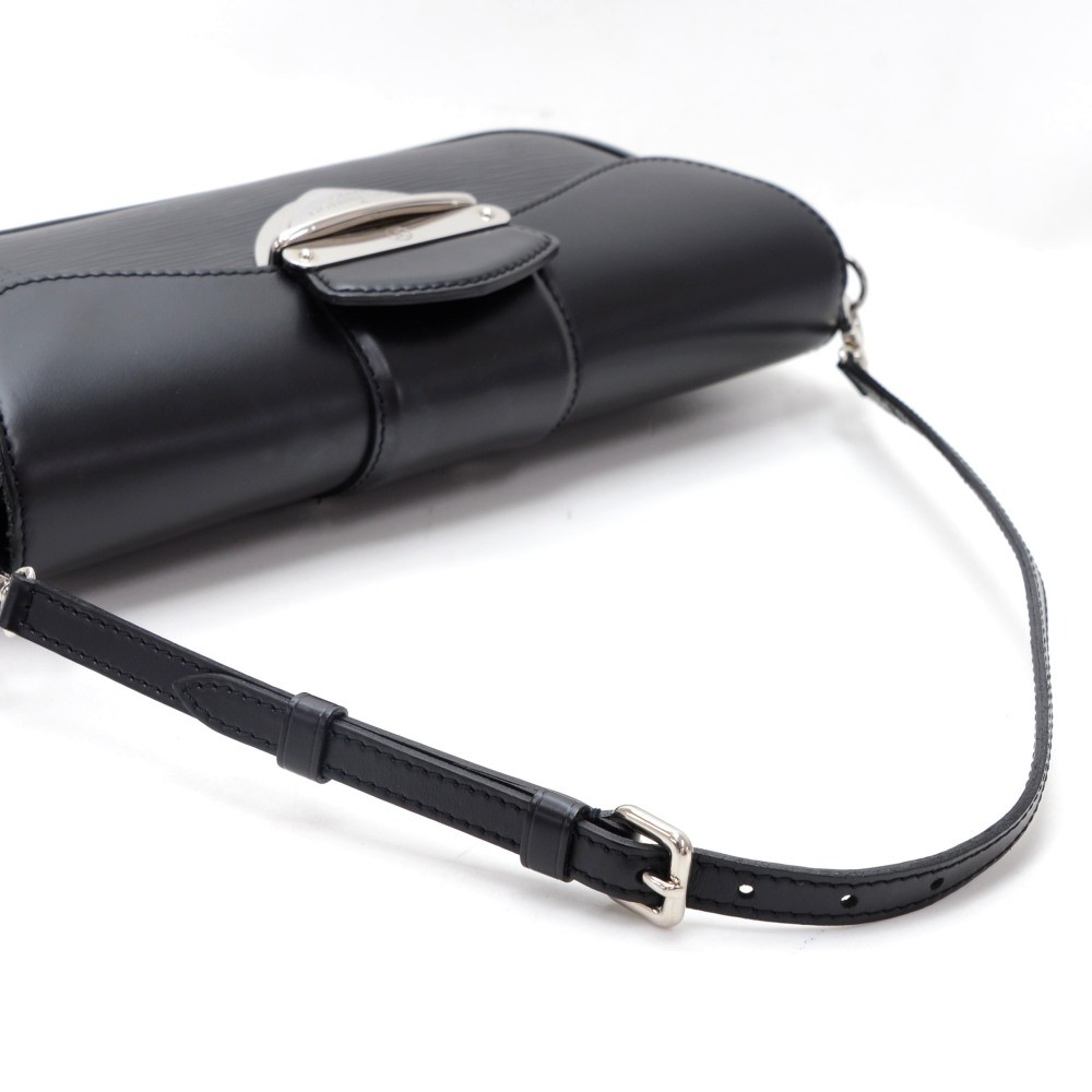 Louis Vuitton // Black 2008 Epi Pochette Montaigne Bag – VSP Consignment