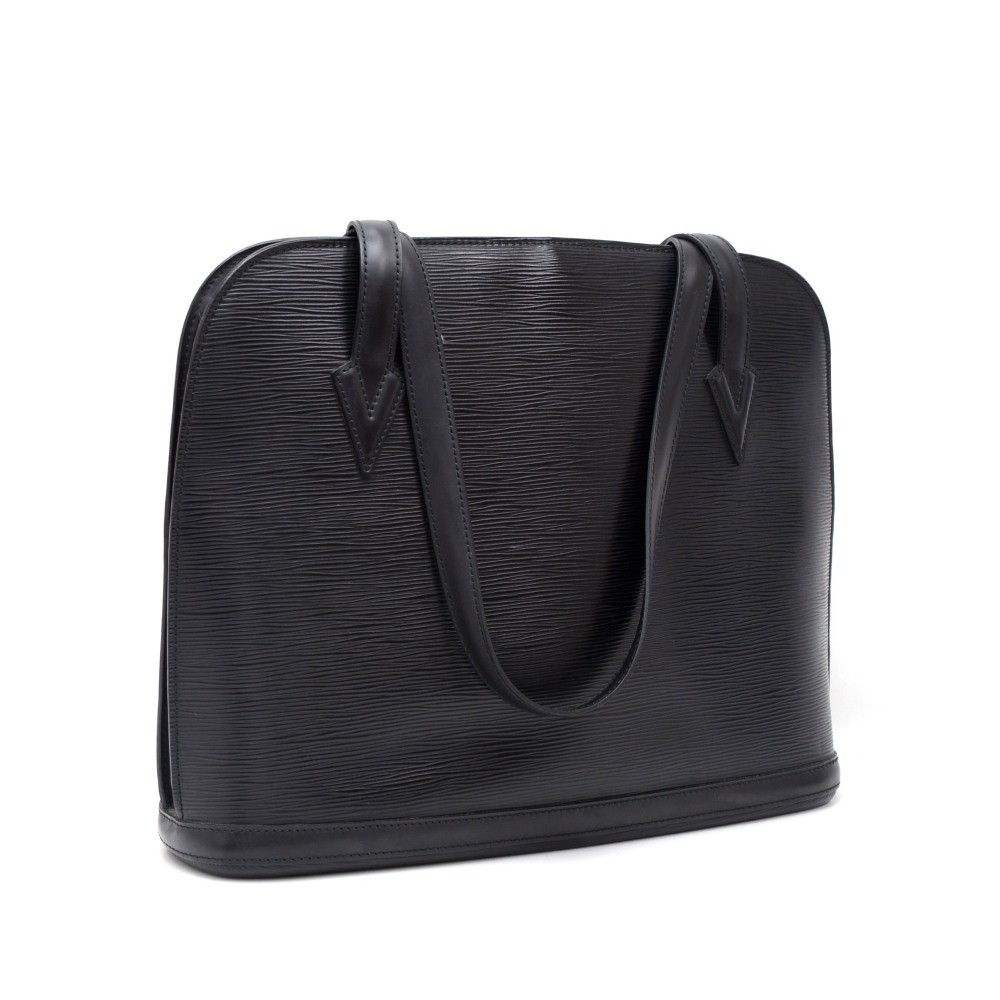 SarahbeebeShops Revival, Black Louis Vuitton Epi Lussac Shoulder Bag