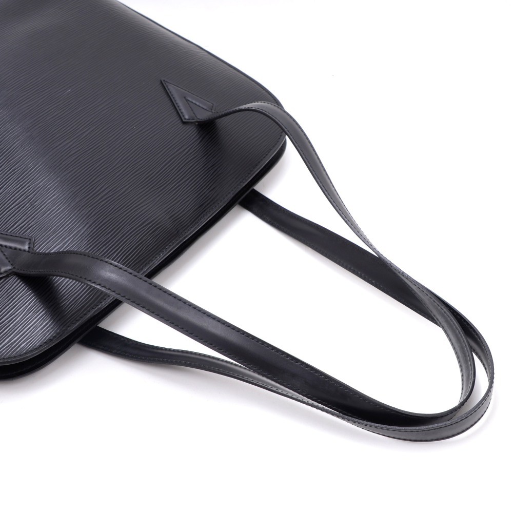 Louis Vuitton Vintage - Epi Lussac Bag - Black - Leather and Epi