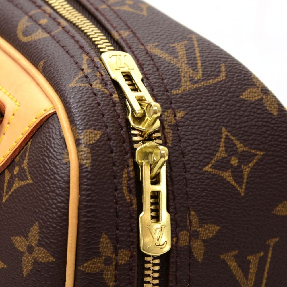 Louis Vuitton Excursion Handbag Monogram Canvas Brown 22479785