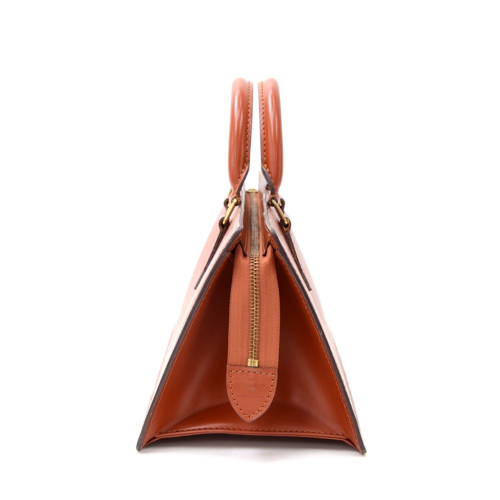 Louis Vuitton 1991 Kenya Brown Epi Line Sac Triangle Handbag · INTO