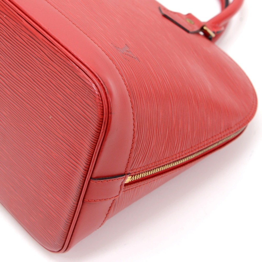 Louis Vuitton Alma Handbag Red Epi M52147 – AMORE Vintage Tokyo
