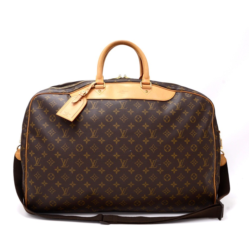 Louis Vuitton Monogram Alize 2 Poches Suitcase Luggage with