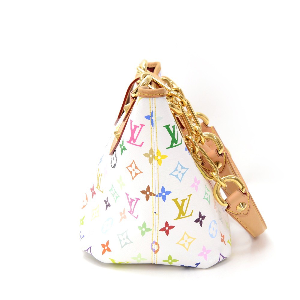 Annie cloth crossbody bag Louis Vuitton Multicolour in Cloth - 24207470