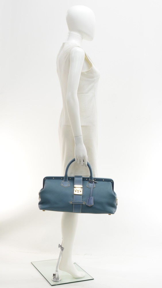 Louis Vuitton, Bags, Louis Vuitton Blue Suhali Lingenieux Pm Bag