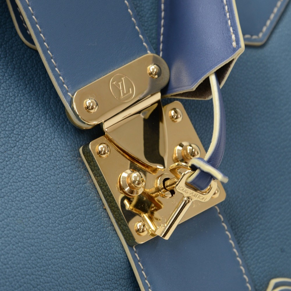 Louis Vuitton Blue Suhali Leather L'Ingenieux PM Bag - Louis
