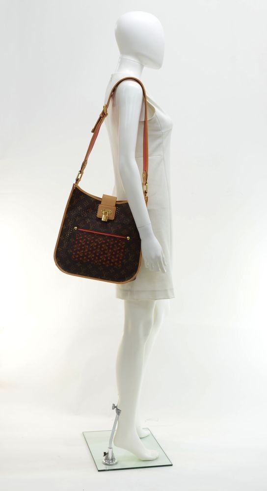 Louis Vuitton pre-owned limited edition perforated Musette shoulder bag