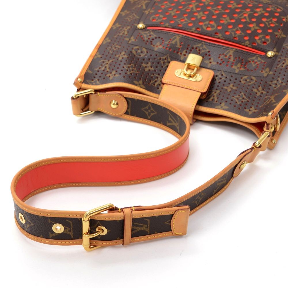 SOLD-LIMITED - LV-Monogram Perforated Musette Orange_SALE_MILAN CLASSIC  Luxury Trade Company Since 2007