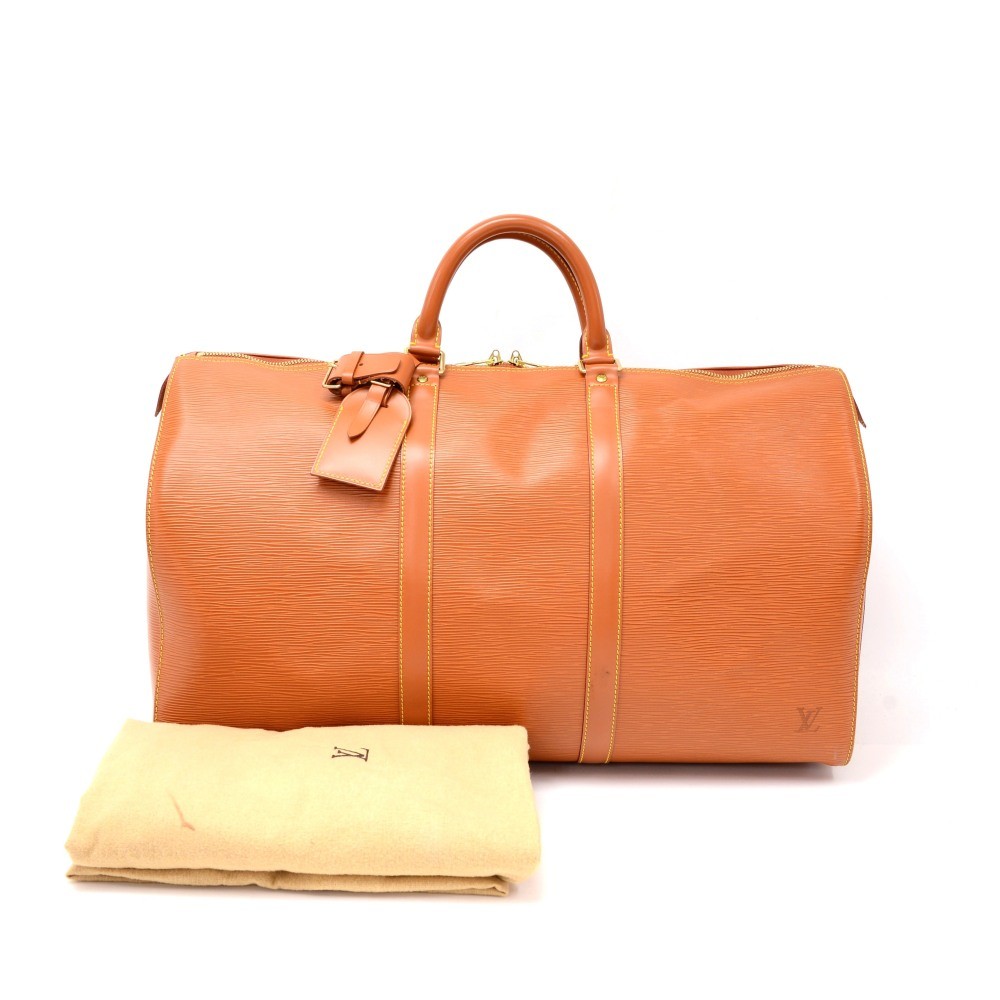 Louis Vuitton Keepall 50 - Cipango Gold Epi Leather