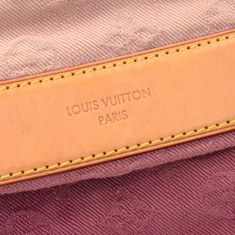 Louis Vuitton Louis Vuitton Sunshine Rose Monogram Denim 2 Way Bag