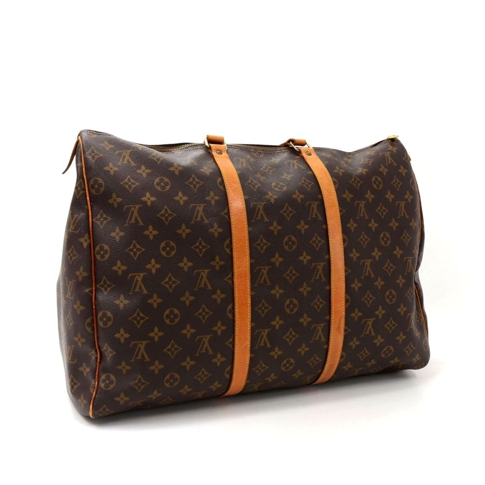 Louis Vuitton Flanerie Brown Canvas Travel Bag (Pre-Owned)