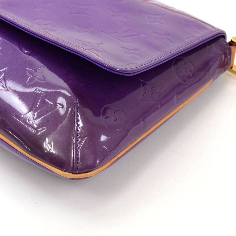 Louis Vuitton Purple Monogram Vernis Thompson Street Bag - Yoogi's Closet