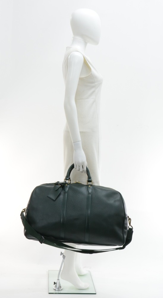 Louis Vuitton Glacier Taiga Leather Neo Kendall Travel Bag - Yoogi's Closet