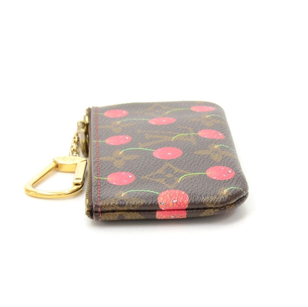 Pochette Cles Monogram Cherry – Keeks Designer Handbags