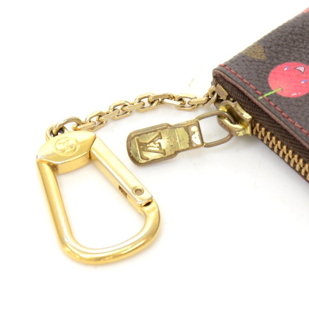 Louis Vuitton, Accessories, Louis Vuitton Cerise Cles Pochette Keychain Cherry  Purse Wallet Monogram
