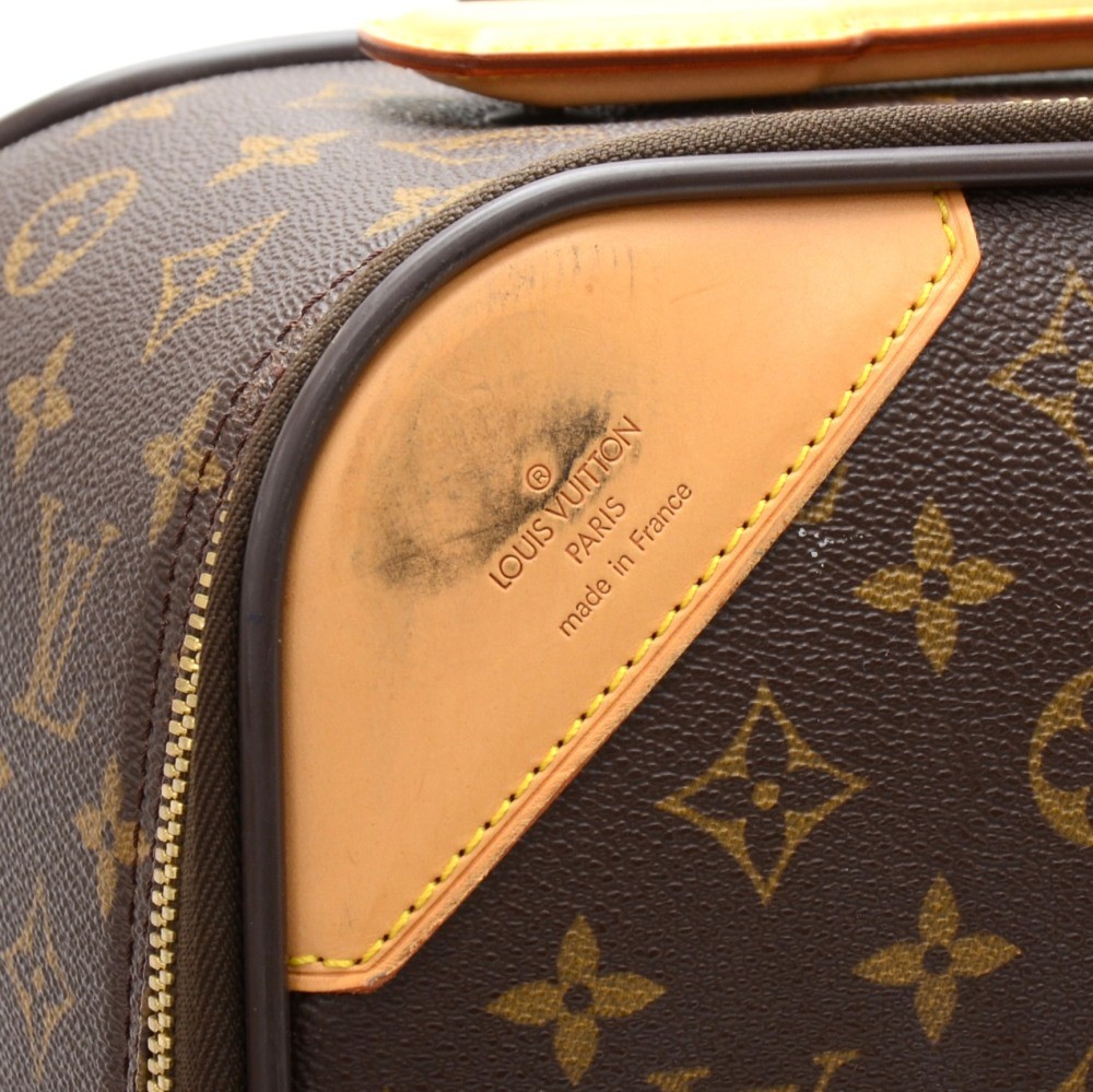 Louis Vuitton Pegase 45 Monogram Canvas Suitcase Bag