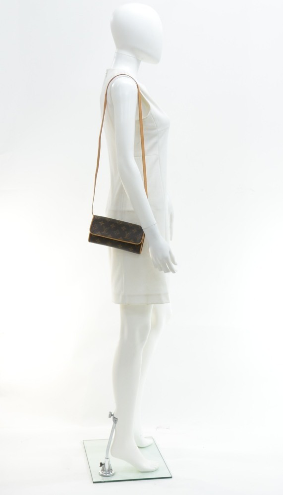 Louis Vuitton Vintage Monogram Twin Pochette PM - Brown Crossbody Bags,  Handbags - LOU805845