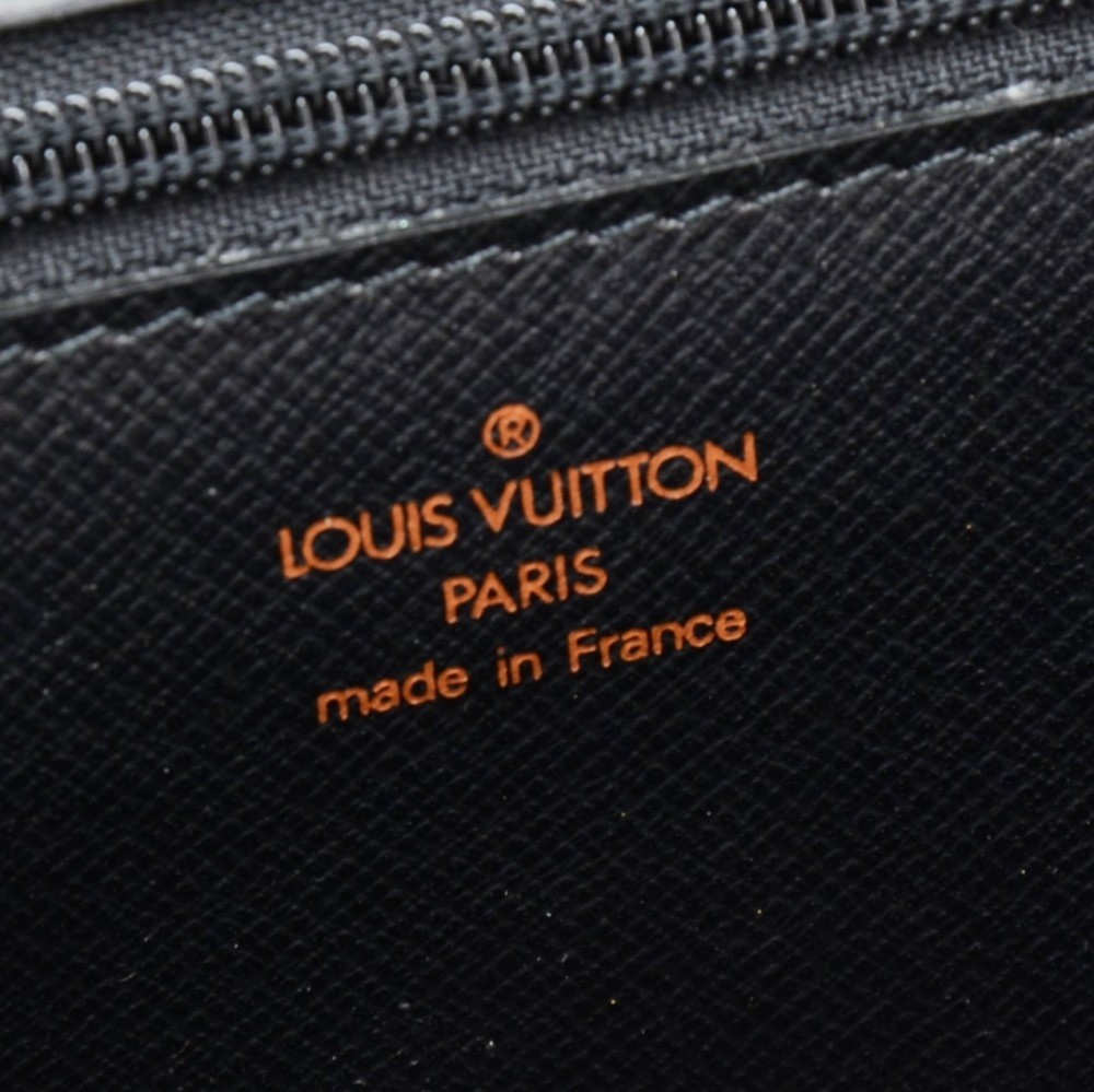 Louis Vuitton Black Epi Leather Invitation Envelope Clutch, myGemma, CH