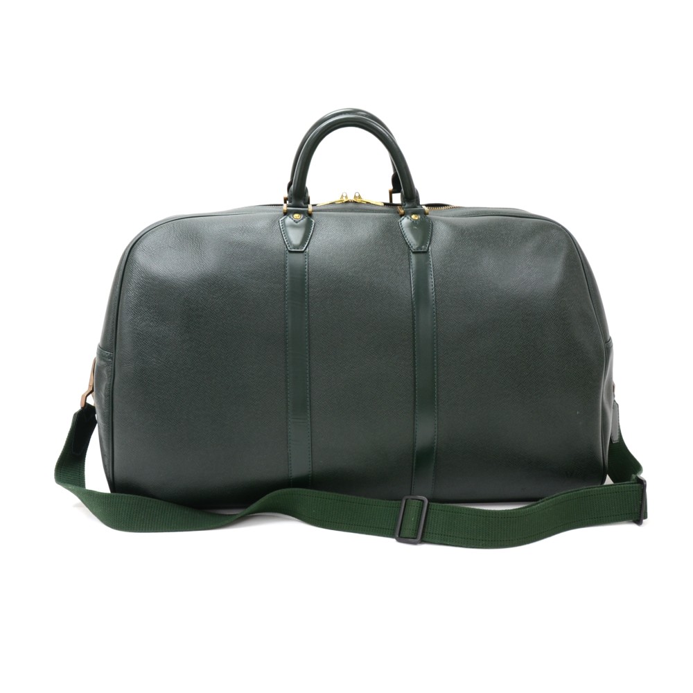 LOUIS VUITTON Boston bag M30114 Kendall GM Taiga green mens Used –